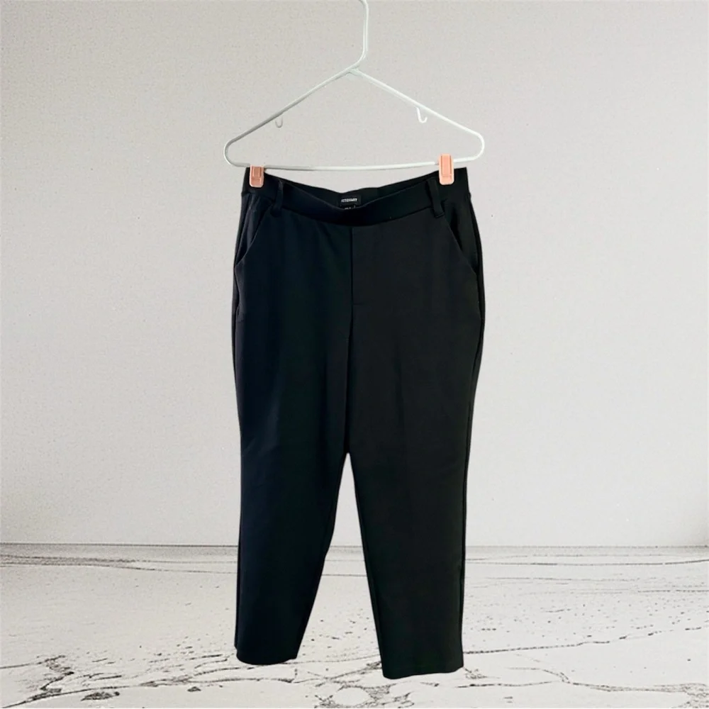 Dictionary Black Stretchy Pants - Picture 1 of 2